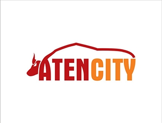 Atencity logo design by sanscorp