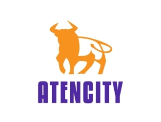 Atencity logo design by iyanbukan