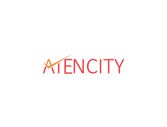 Atencity logo design by giphone