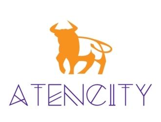 Atencity logo design by iyanbukan