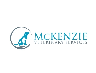 McKenzie Veterinary Services logo design by jenyl