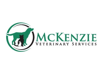 McKenzie Veterinary Services logo design by J0s3Ph