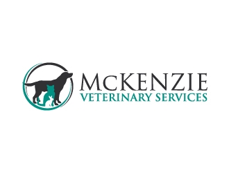 McKenzie Veterinary Services logo design by Aelius