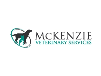 McKenzie Veterinary Services logo design by Aelius