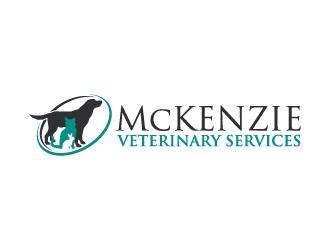 McKenzie Veterinary Services logo design by Aelius