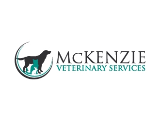McKenzie Veterinary Services logo design by Aelius