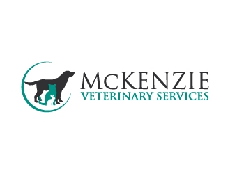 McKenzie Veterinary Services Logo Design