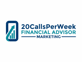 20CallsPerWeek Financial Advisor Marketing logo design by mutafailan