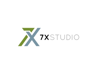 7x Studios logo design by Mbelgedez