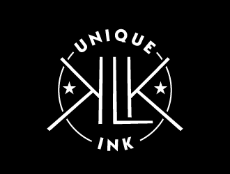 KLK Unique Ink logo design by Art_Chaza