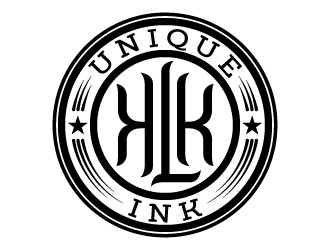 KLK Unique Ink logo design by jaize