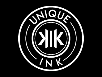 KLK Unique Ink logo design by ORPiXELSTUDIOS