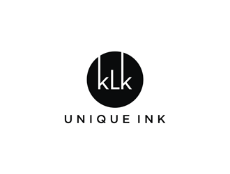 KLK Unique Ink logo design by EkoBooM