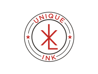 KLK Unique Ink logo design by BintangDesign