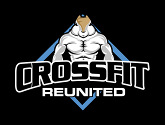 CrossFit Reunited logo design by kunejo