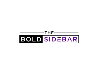 The Bold Sidebar logo design by johana