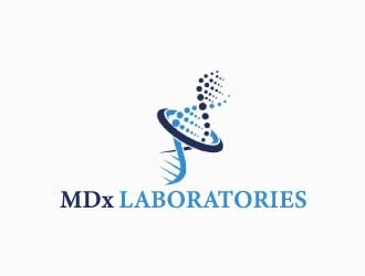 MDx Laboratories logo design by nehel