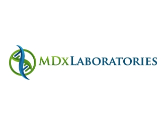 MDx Laboratories logo design by jaize