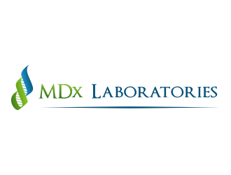 MDx Laboratories logo design by JessicaLopes