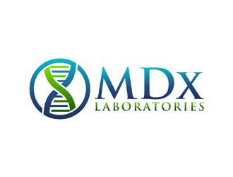 MDx Laboratories logo design by ndaru