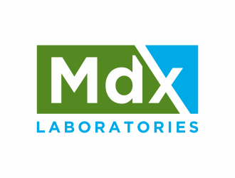 MDx Laboratories logo design by haidar