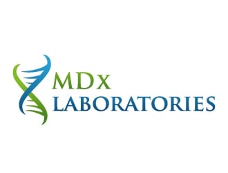 MDx Laboratories logo design by akilis13