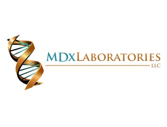 MDx Laboratories logo design by aldesign