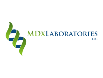 MDx Laboratories logo design by aldesign