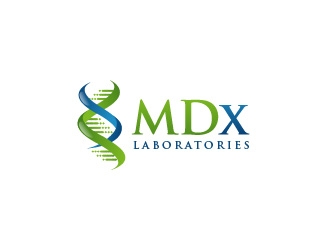MDx Laboratories logo design by usef44