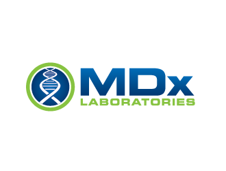 MDx Laboratories logo design by spiritz