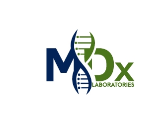 MDx Laboratories logo design by jenyl