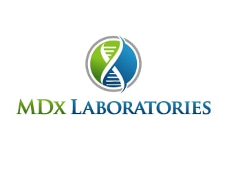 MDx Laboratories logo design by ORPiXELSTUDIOS