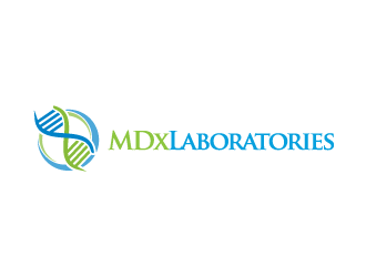 MDx Laboratories logo design by pencilhand