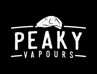 Peaky Vapours logo design by jaize