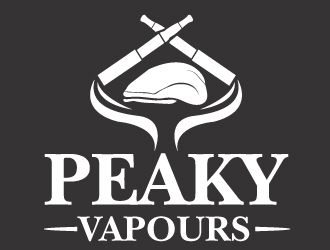 Peaky Vapours logo design by PMG