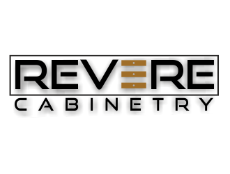 Revere Cabinetry logo design by aldesign