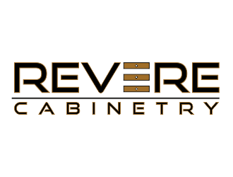 Revere Cabinetry logo design by aldesign