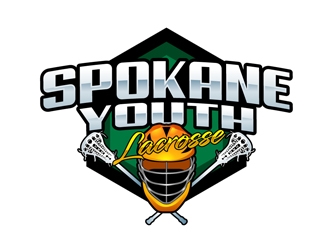 Spokane Youth Lacrosse logo design by DreamLogoDesign