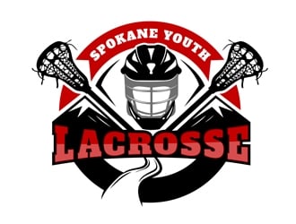 Spokane Youth Lacrosse logo design by DreamLogoDesign