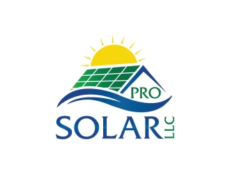 Pro Solar LLC logo design by Boomstudioz