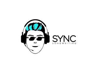 Sync Songwriting logo design by Allex