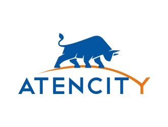 Atencity logo design by fawadyk