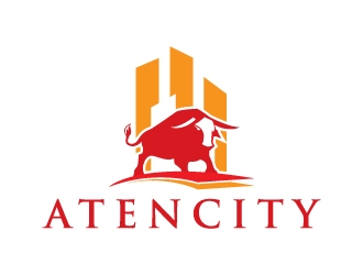 Atencity logo design by nonik