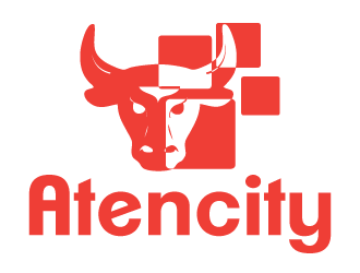 Atencity logo design by 187design