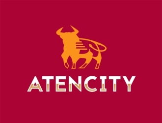 Atencity logo design by iyanbukan