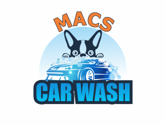 Macs car wash logo design by bosbejo