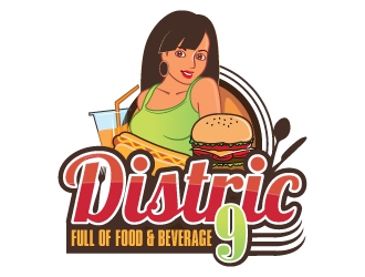 District 9 logo design by Suvendu