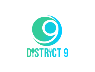 District 9 logo design by gcreatives