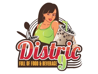District 9 logo design by Suvendu