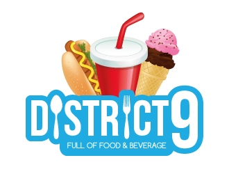 District 9 logo design by designbyorimat